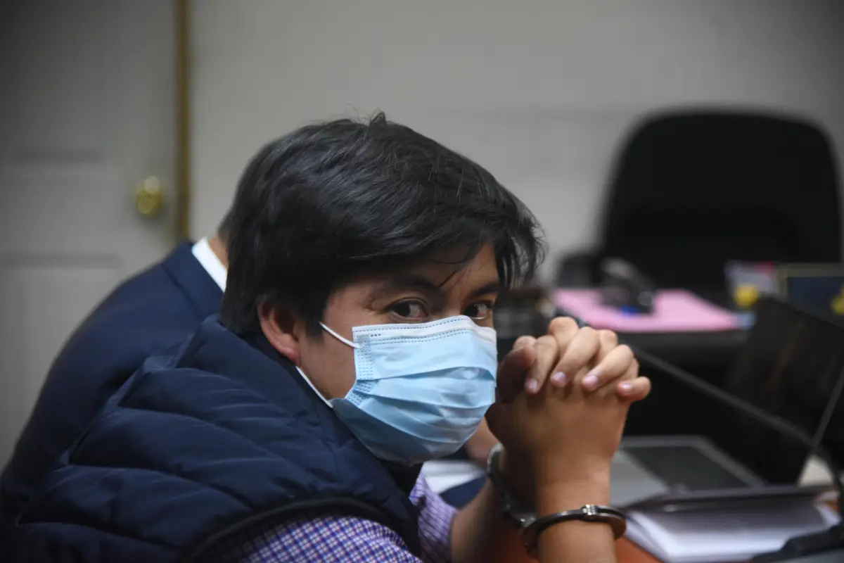 Édmar Arriola cumplió este jueves seis días detenido , Foto Omar Solís