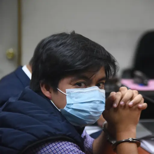 Édmar Arriola cumplió este jueves seis días detenido  ,Foto Omar Solís