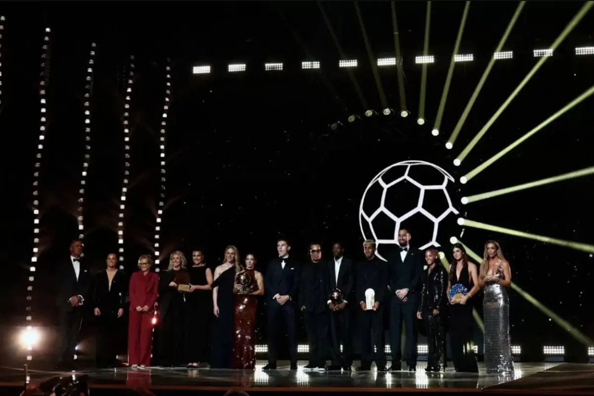 Ceremonia del Balón de Oro 2025. , Redes sociales.