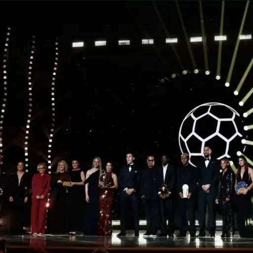 Ceremonia del Balón de Oro 2025.  ,Redes sociales.