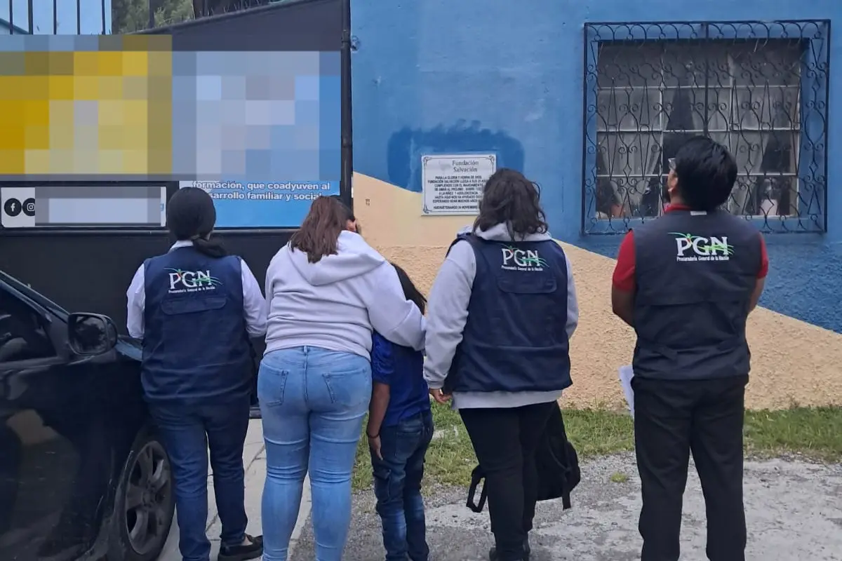 La menor fue trasladada a un hogar de protección., PGN