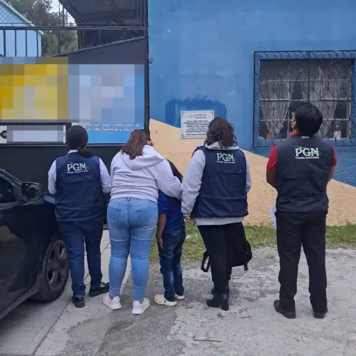 La menor fue trasladada a un hogar de protección. ,PGN