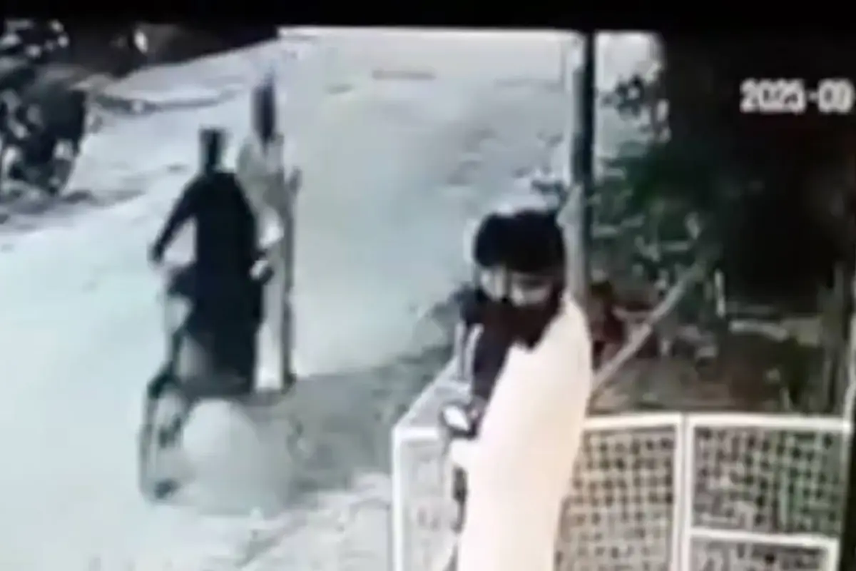 Video muestra asesinato de joven padre., Captura de pantalla video X.