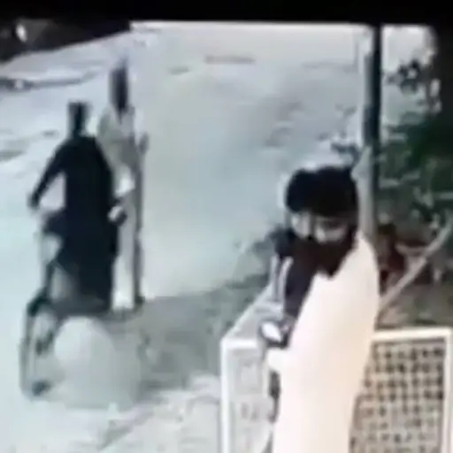 Video muestra asesinato de joven padre. ,Captura de pantalla video X.