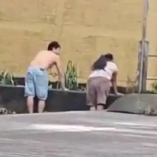 Brutal caso de maltrato animal en Retalhuleu. ,Captura de pantalla video Facebook.