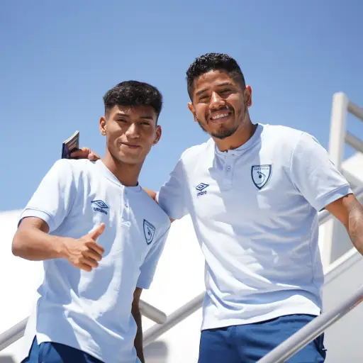 Rudy Muñoz y Pedro Altán durante un viaje en Copa Oro 2025