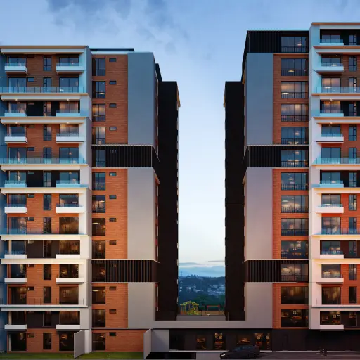 Vié Alcázar está conformado por dos torres de 13 y 14 niveles, con apartamentos de una, dos y tres habitaciones. ,Cortesía