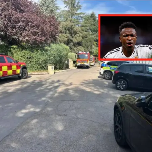 Reportan un incendio en la casa de Vinicius Jr. ,Especial.