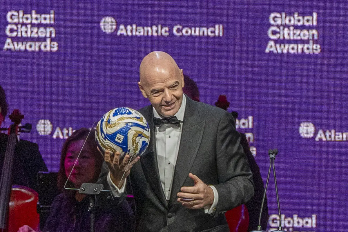 Foto de archivo del presidente de la FIFA, Gianni Infantino,  EFE/ Ángel Colmenares
