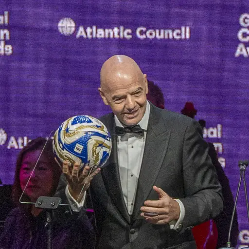 Foto de archivo del presidente de la FIFA, Gianni Infantino , EFE/ Ángel Colmenares