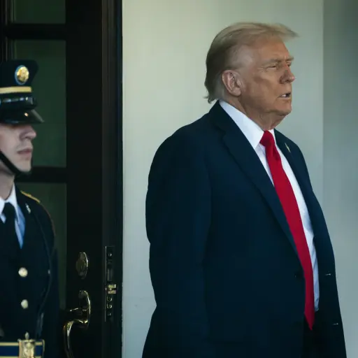 Donald Trump en la Casa Blanca ,EFE