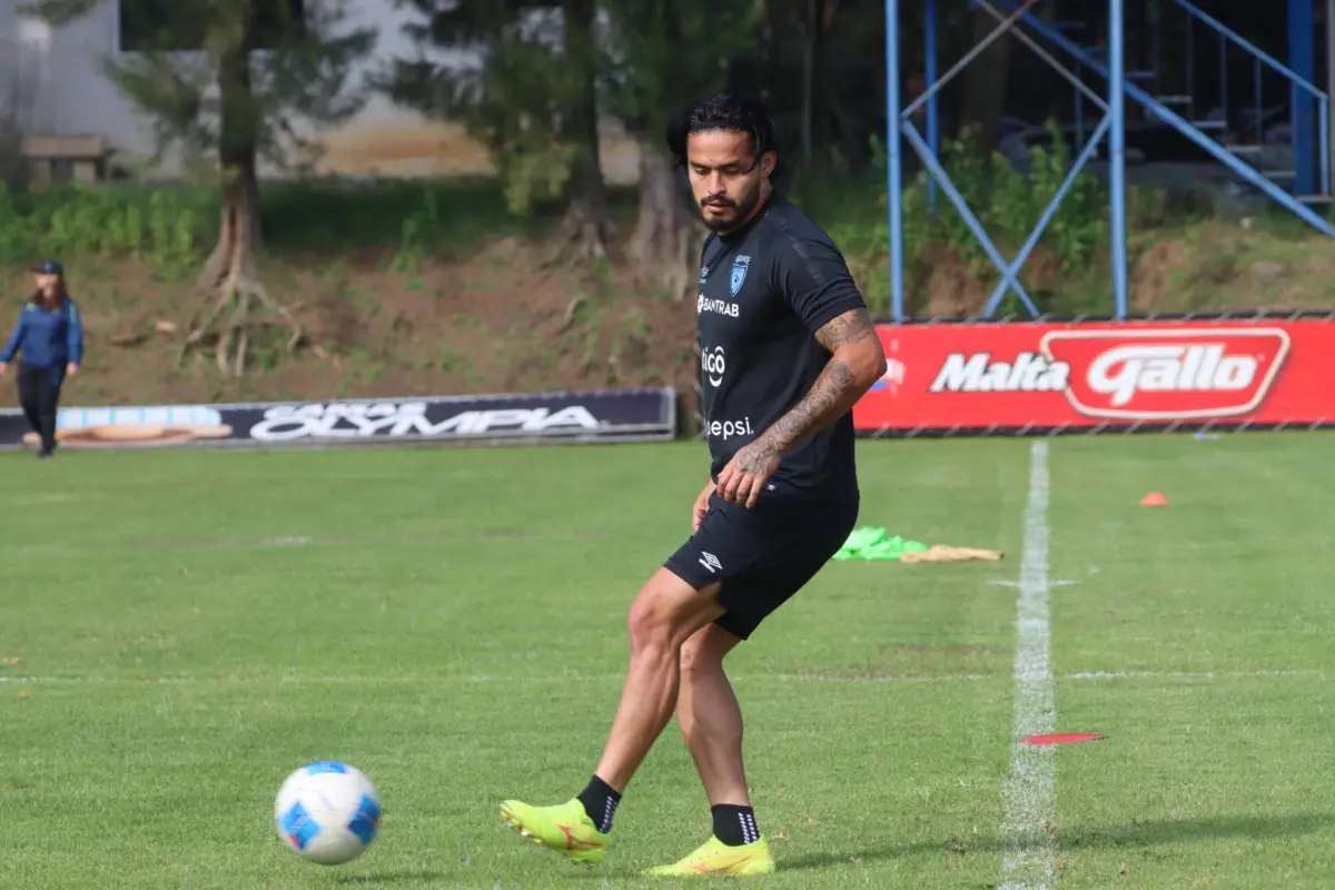 Carlos Estrada, una de las novedades en la Selección de Guatemala - FFG