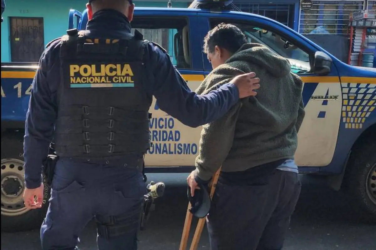 William Chávez, alias "Simpatía", fue descrito por las autoridades como un peligroso asaltante., PNC