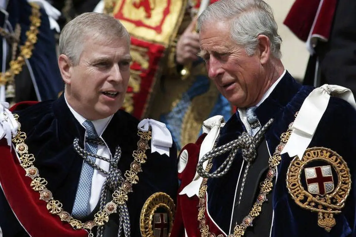 Rey Carlos III Príncipe Andrés, EFE