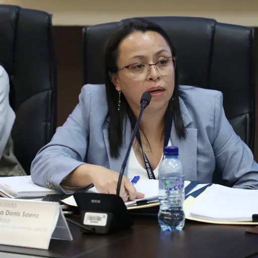 Karina Donis, directora de la Diaco. ,Congreso/archivo