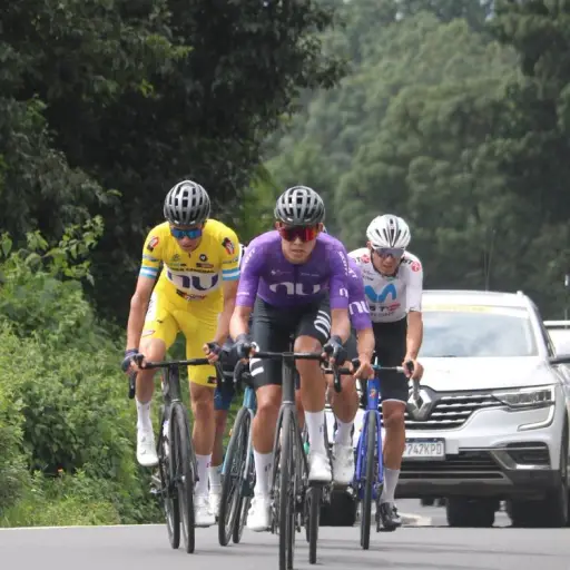 Cristian Muñoz porta el suéter amarillo y apunta al título de la Vuelta a Guatemala 