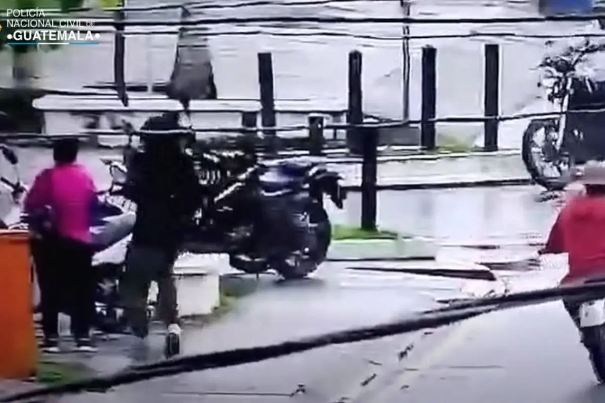 Asaltantes en Puerto Barrios, Captura de pantalla