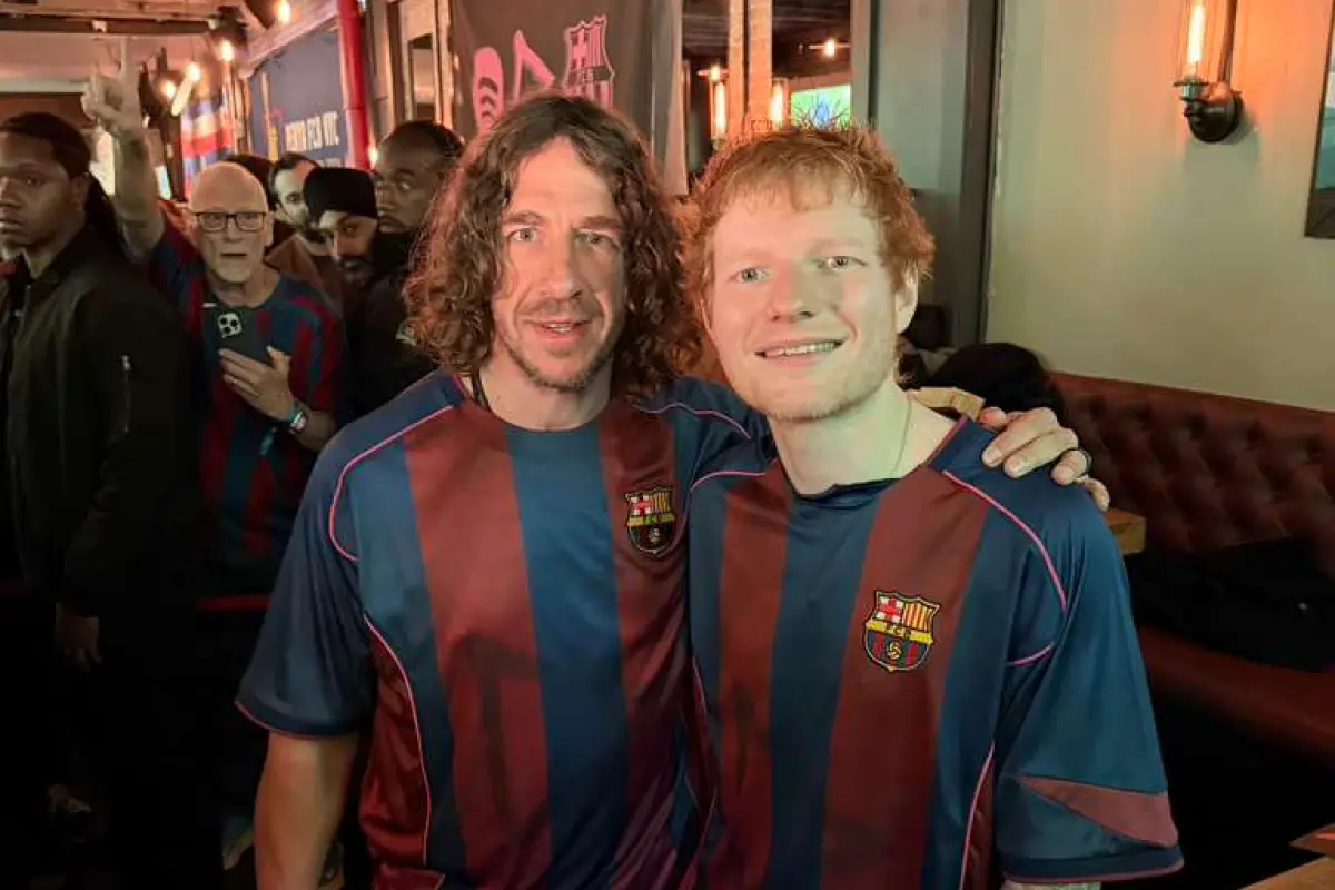 Ed Sheeran lleva su música y su pasión por el Barça a Nueva York - FC Barcelona