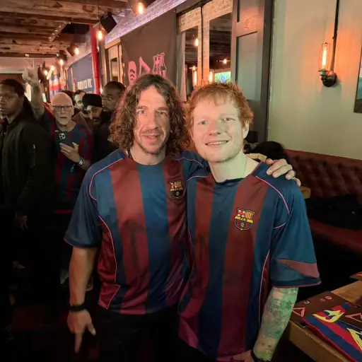 Ed Sheeran lleva su música y su pasión por el Barça a Nueva York - FC Barcelona