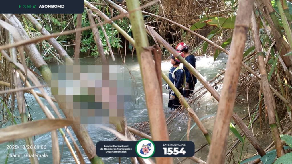Hombre fallece tras caer en la corriente del río Seaquiba | Bomberos Municipales Departamentales