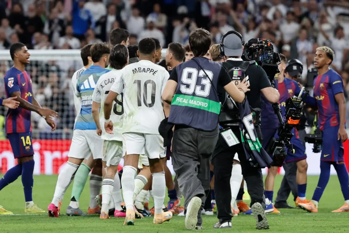 Lamine Yamal fue encarado por varios jugadores del Real Madrid