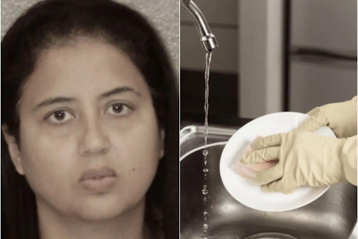 Mujer apuñala a su esposo durante una pelea por las tareas del hogar., Redes sociales.