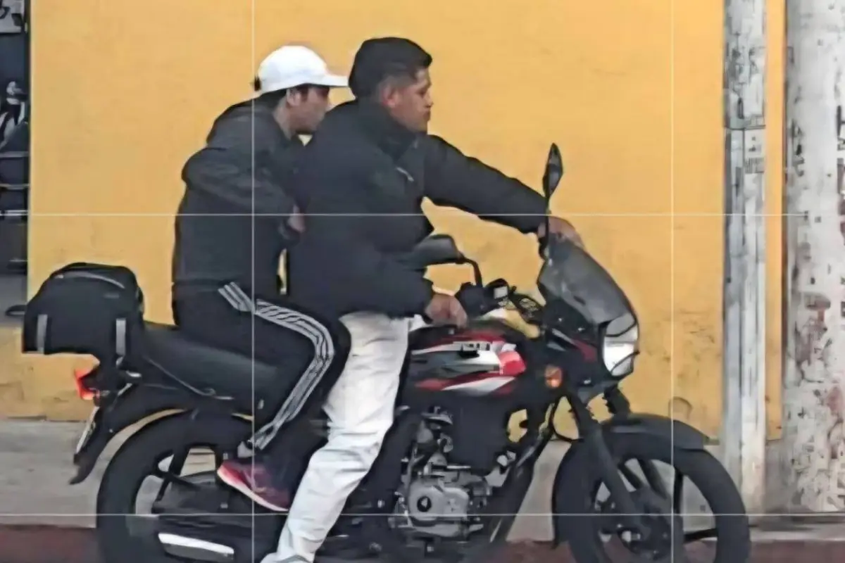 Motoladrones captados en zona 1., Captura de pantalla video Facebook.