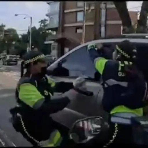 agente de PMT atropellada en zona 9