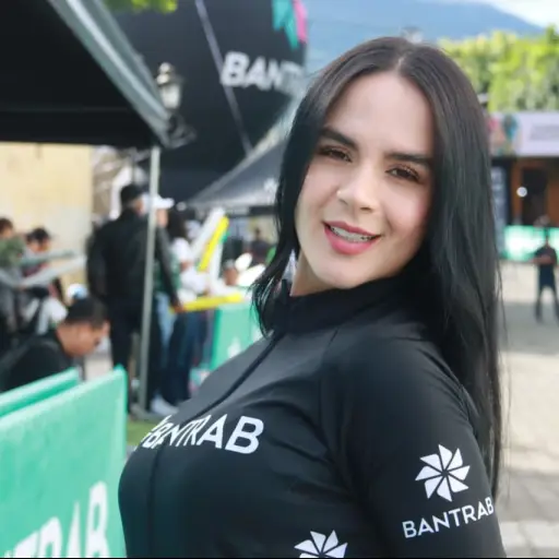 Jimena Gómez, la modelo colombiana que conquista la Vuelta a Guatemala - Alex Meoño