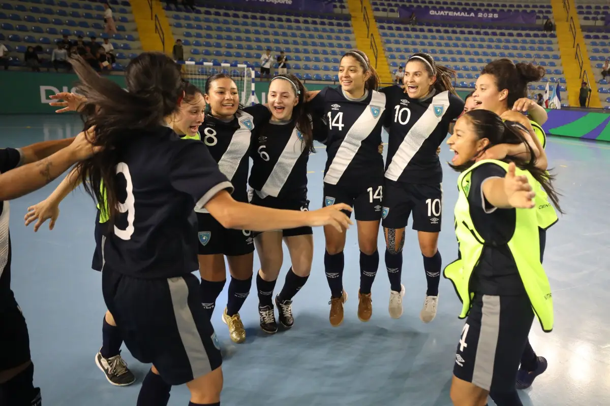 Guatemala gana oro en el futsala femenino - Guatemala 2025