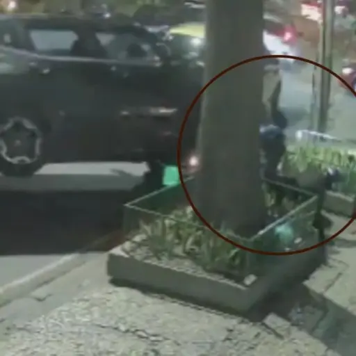 Motoladrones arrollados en Brasil. ,Captura de pantalla video X.