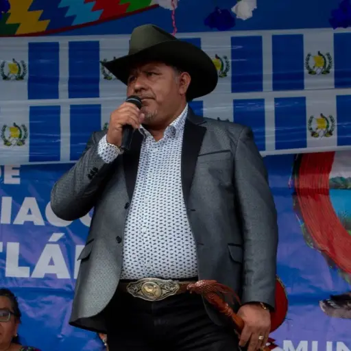 El aldea Francisco Coché ha sido denunciado por actos de corrupción.  ,Municipalidad de Santiago Atitlán