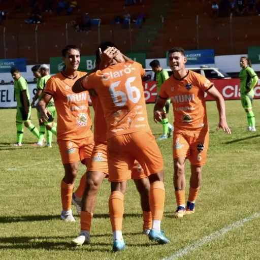 Achuapa derrotó esta tarde a Mixco por el Apertura 2025 