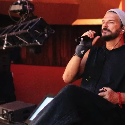 El cantautor compartió imágenes de su ensayo. ,Foto Instagram Ricardo Arjona