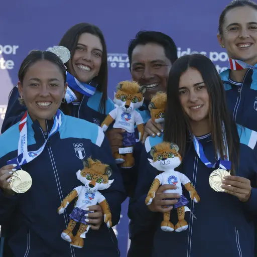 El equipo de tenis de Guatemala ha sido parte importante de estas primeras 200 medallas para el país. 