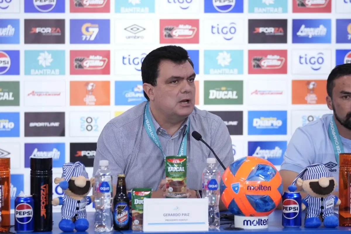 Gerardo Paiz, presidente de la FFG - Omar Solís