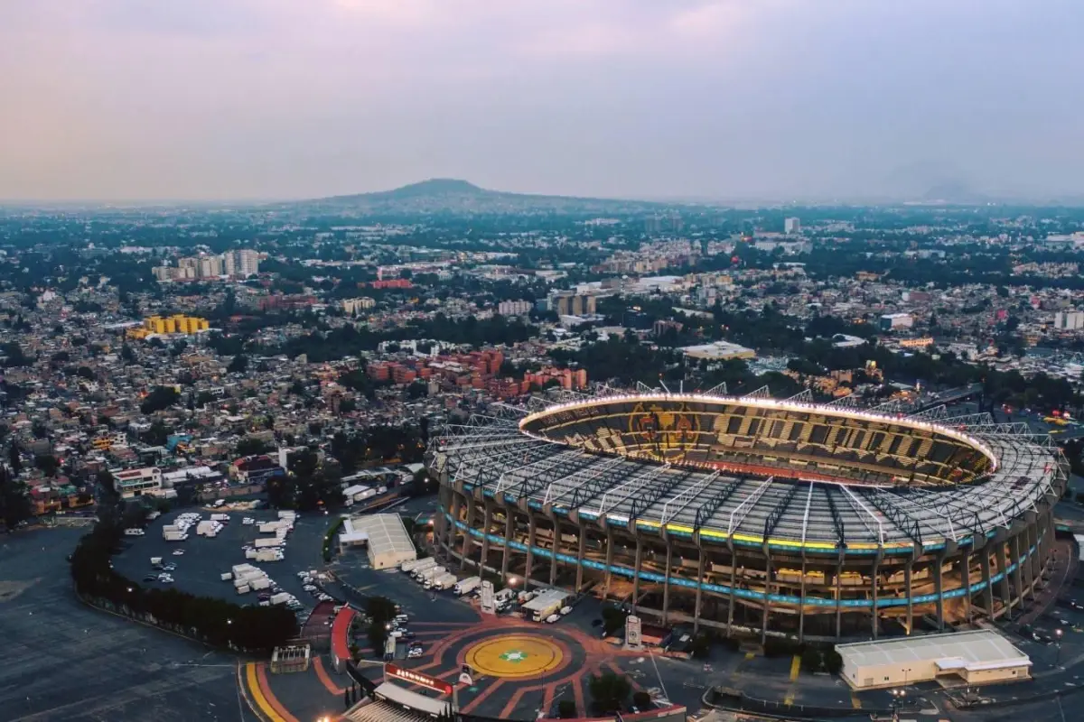 Estadio Azteca, en la ciudad de México - Estadio Azteca