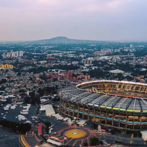 Estadio Azteca, en la ciudad de México - Estadio Azteca