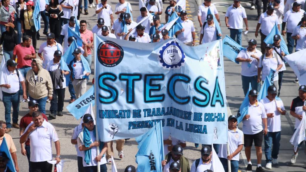 Así avanza la marcha conmemorativa de la Revolución de 1944 | Álex Meoño