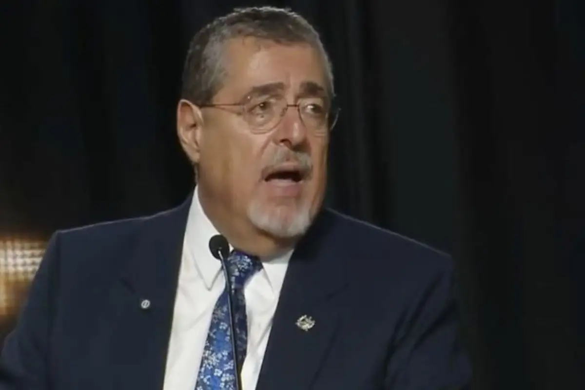 El presidente, Bernardo Arévalo, exaltó a quienes efectuaron la Revolución de 1944 en medio de un concierto sinfónico que conmemora la gesta., Captura de pantalla. 