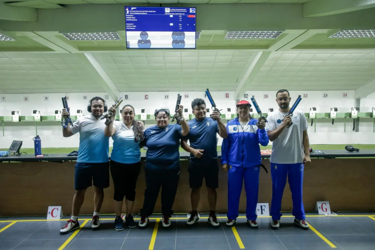 Éxito guatemalteco en tiro deportivo y tenis de campo., @guatemala2025