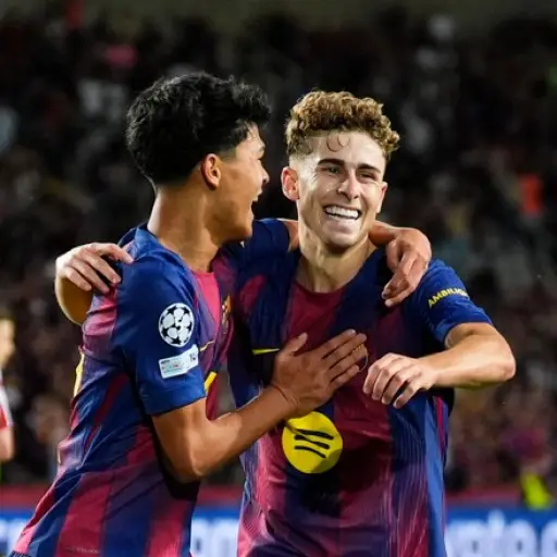 Fermín López hizo triplete en victoria ante Olympiacos