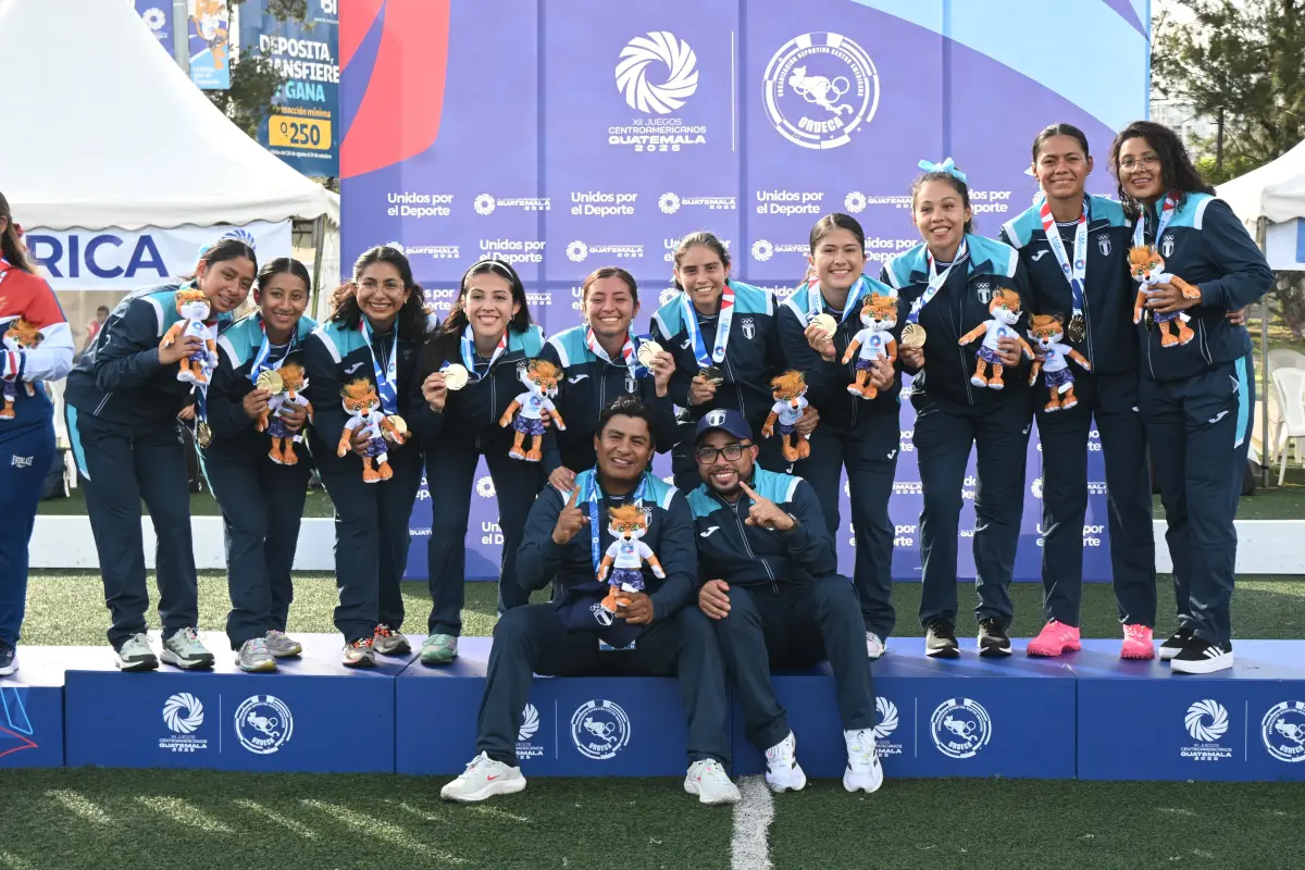 Guatemala gana el oro centroamericano en hockey sobre césped, femenino 
