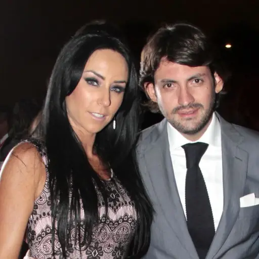 Inés Gómez Mont y su esposo  ,Facebook