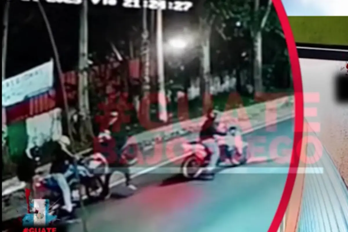 Brutal robo en grupo., Captura de pantalla video Facebook.