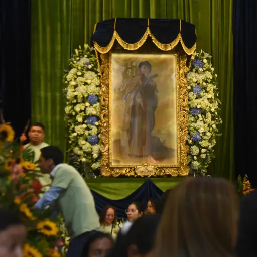 Fieles guatemaltecos conmemoran el Día de San Judas Tadeo este 28 de octubre. ,Omar Solís/Emisoras Unidas