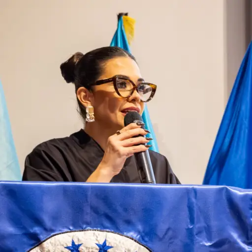 La diputada de la bancada Guatemala, Karla Gutiérrez, asumió como nueva presidenta del Parlacen. ,Parlacen