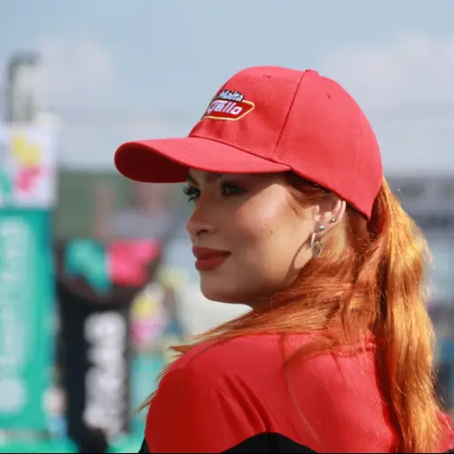 Sara Chaverra es una modelo colombiana que participa en la 64 Vuelta a Guatemala 