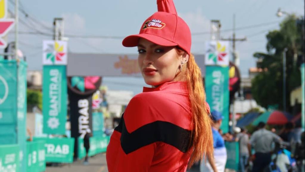 Sara Chaverra, modelo de Vuelta a Guatemala 2025  | Alex Meoño