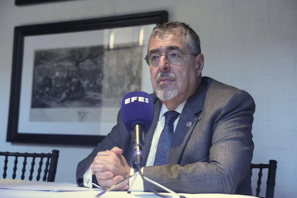 Foto de archivo del presidente de Guatemala, Bernardo Arévalo de León, EFE/Olatz Castrillo